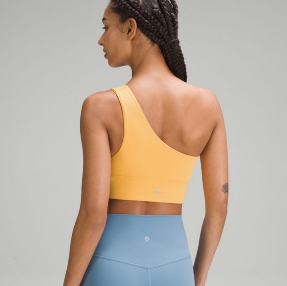 Size 8 align asymmetrical mango dream lululemon top - Picture 2 of 3